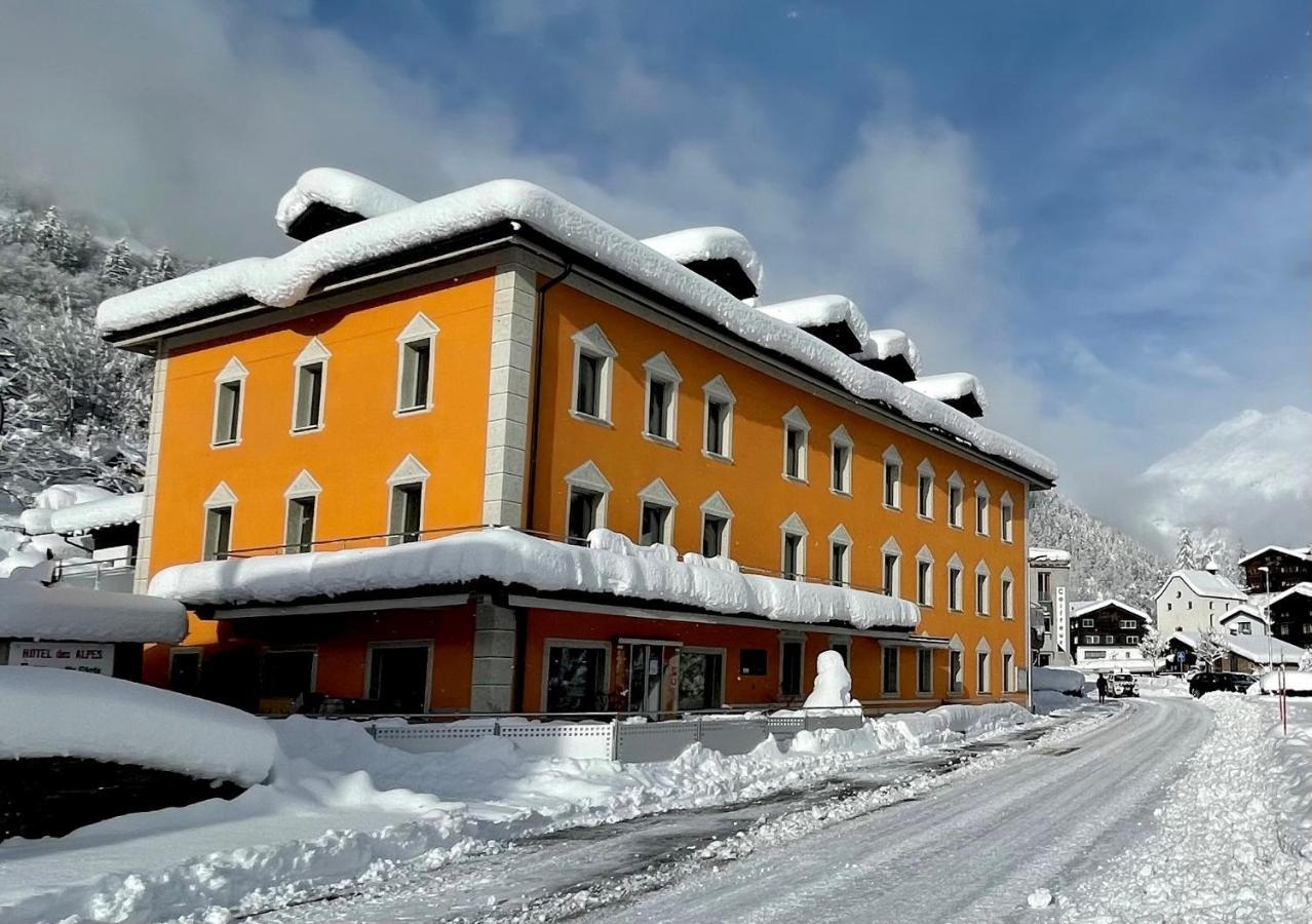 Boutique Und Bier Hotel Des Alpes Fiesch Exteriör bild