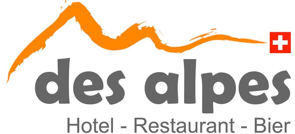 Boutique Und Bier Hotel Des Alpes Fiesch Exteriör bild