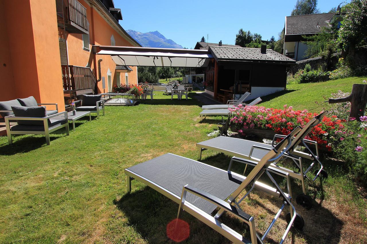 Boutique Und Bier Hotel Des Alpes Fiesch Exteriör bild